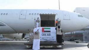وصول 4 طائرات مساعدات من روسيا وعمان والإمارات والسعودية للعريش لنقلها إلى غزة 2 63