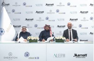 "أشاد" و "ماريوت الدولية" توقعان اتفاقية لإنشاء أكبر فندق خمس نجوم "فاخر" وأول فندق شيراتون في مدينة الخبر، المملكة العربية السعودية 2 13b8482d 87d5 4898 a60e bdccaac63a75