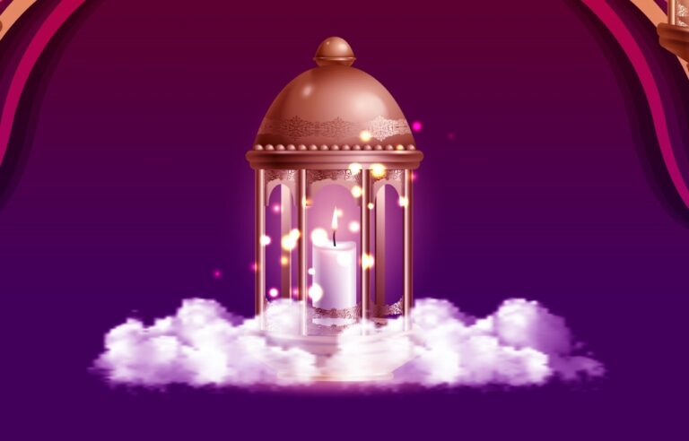 احتفالًا-برمضان.-شوارع-العاصمة-المقدسة-تتزين-بالمجسمات-والفوانيس