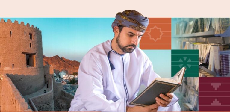 برنامج-ثقافي-متكامل.-جناح-المملكة-يزين-معرض-مسقط-الدولي-للكتاب