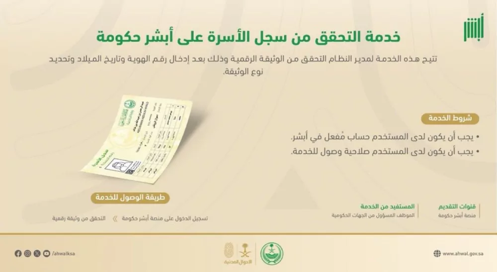 عبر-أبشر-في-5-خطوات.-خدمة-التحقق-من-سجل-الأسرة