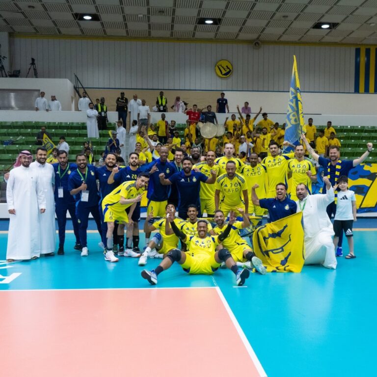النصر-يهزم-الابتسام-ويواجه-الهلال-على-لقب-كأس-الاتحاد-السعودي-للكرة-الطائرة 