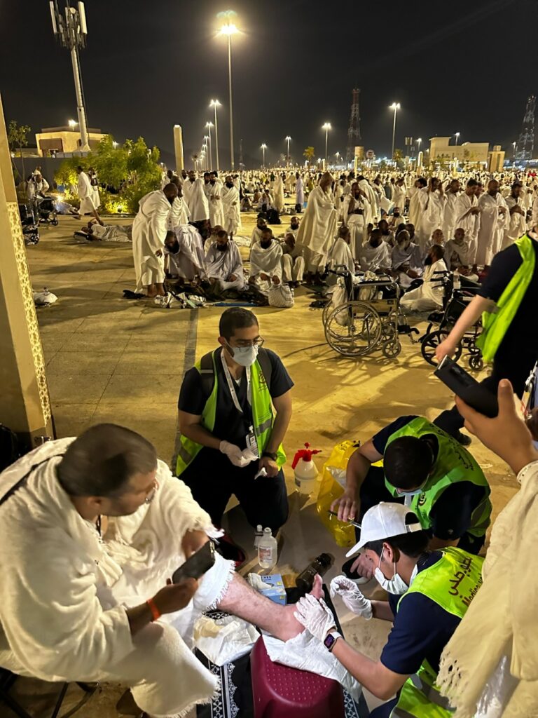اختتام-البرنامج-الصحي-التطوعي-في-الحج-بإجمالي-30-ألف-ساعة-تطوعية
