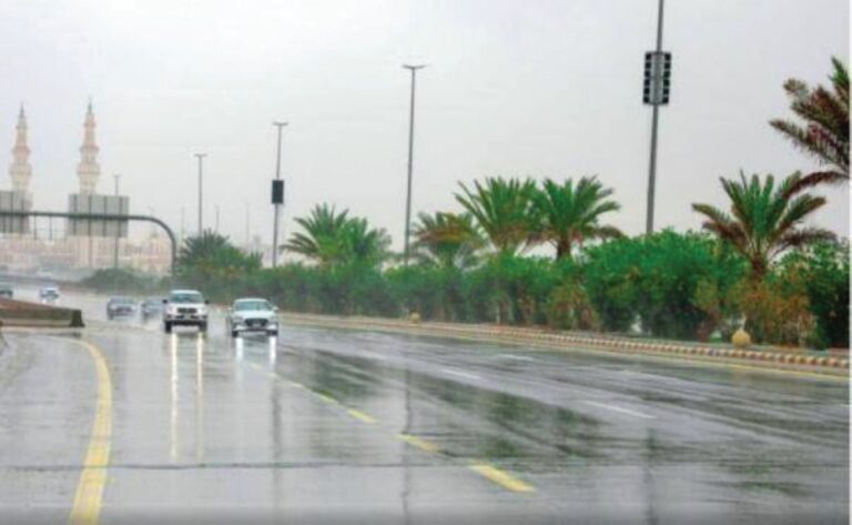 “الأرصاد”-ينبه-من-أمطار-متوسطة-وعوالق-ترابية-على-جازان-وشرورة