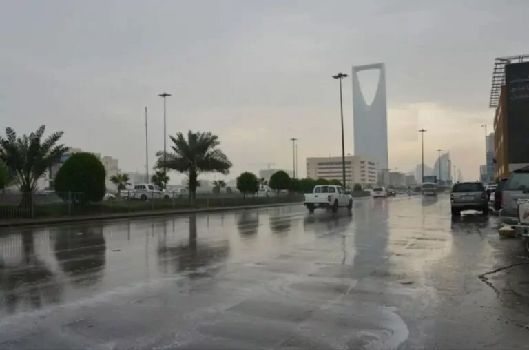الأماكن-والمواعيد.-أمطار-خفيفة-على-أجزاء-من-منطقة-الرياض