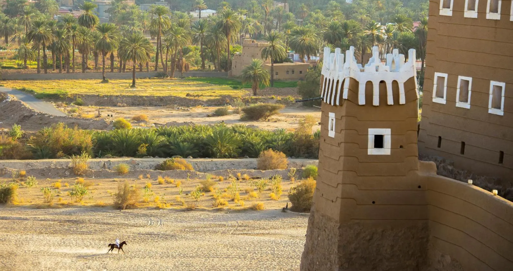 “قصر-العان”.-إبداع-معامري-تاريخي-وإطلالة-ساحرة-على-وادي-نجران