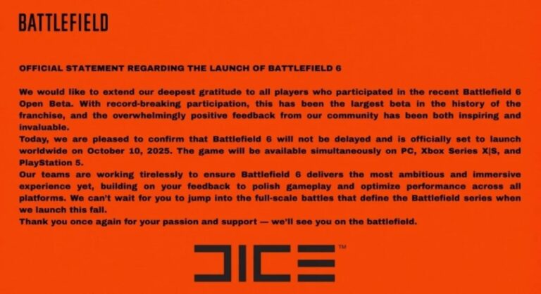 battlefield-6 تنطلق-وفق-المحدد.-بيان-يكذب-الشائعات-ويحدد-الموعد