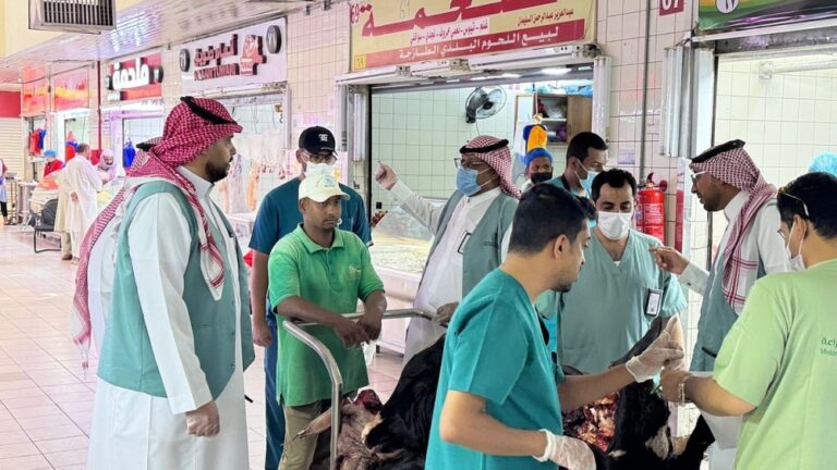 الرياض.-ضبط-3-أطنان-لحوم-فاسدة-في-حملة-تفتيشية-بحي-البطحاء