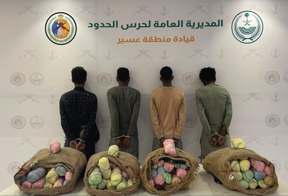 في-منطقتين.-إحباط-تهريب-112-كيلوجرامًا-من-المخدرات
