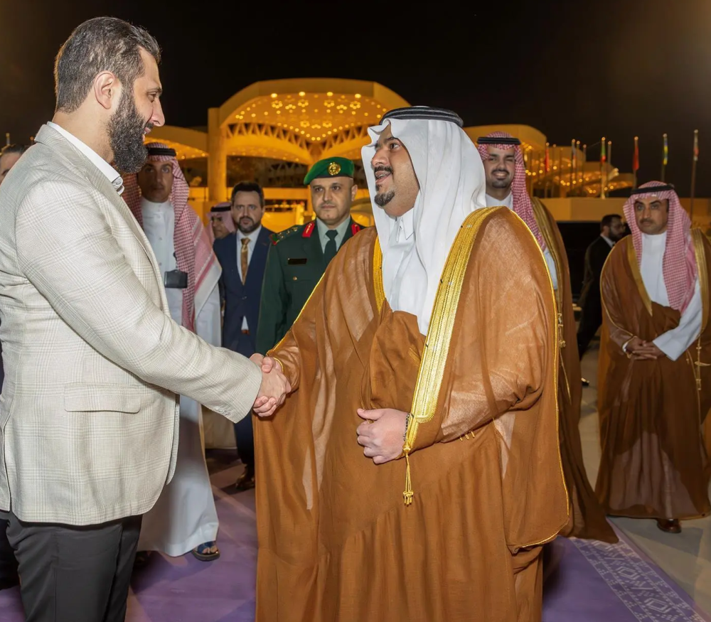 رئيس-سوريا-يغادر-الرياض-وفي-مقدمة-مودعيه-نائب-أمير-المنطقة