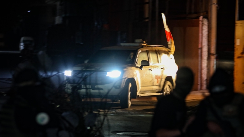 الاحتلال-يتسلم-جثماني-رهينتين-من-غزة-عبر-الصليب-الأحمر-الدولي