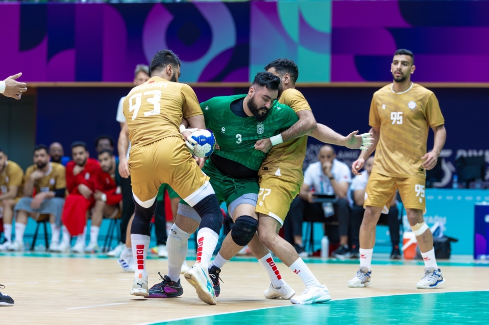 أخضر-اليد-يهزم-البحرين-في-دورة-ألعاب-التضامن-الاسلامي 