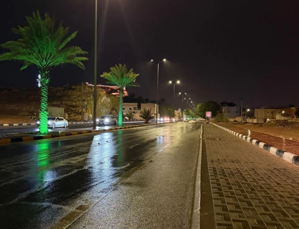 شملت-القريات-وطبرجل.-هطول-أمطار-خفيفة-على-منطقة-الجوف