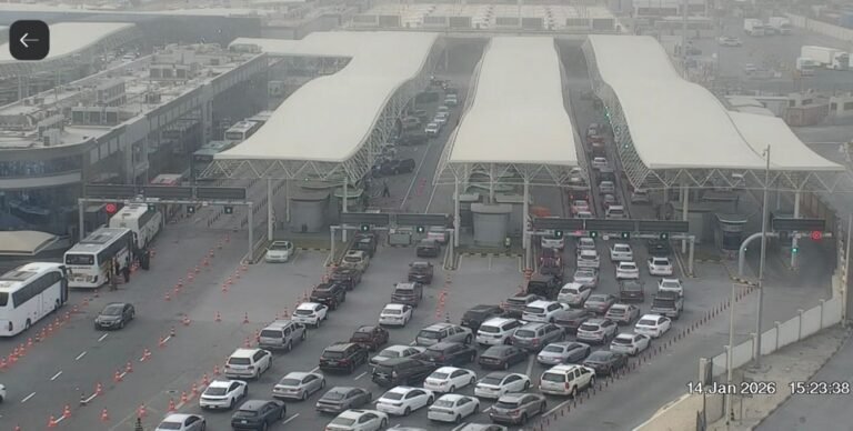 عاجل:-كثافة-بجسر-الملك-فهد.-31-دقيقة-لإنهاء-إجراءات-العبور