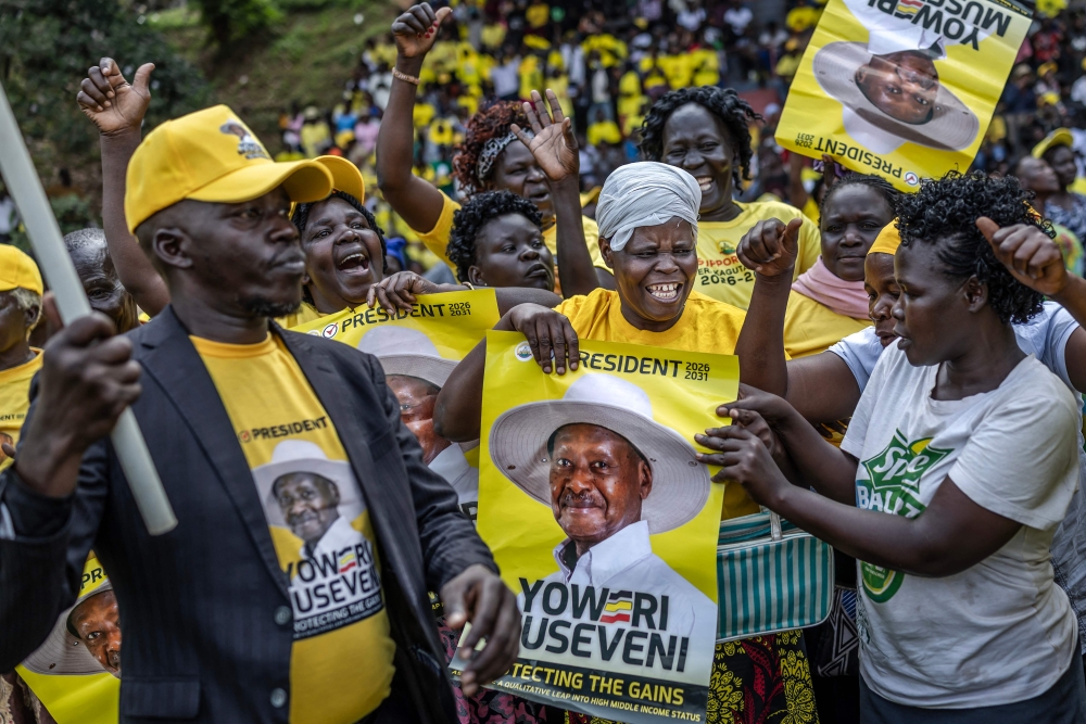 أوغندا.-إعادة-انتخاب-يويري-موسيفيني-لولاية-رئاسية-سابعة