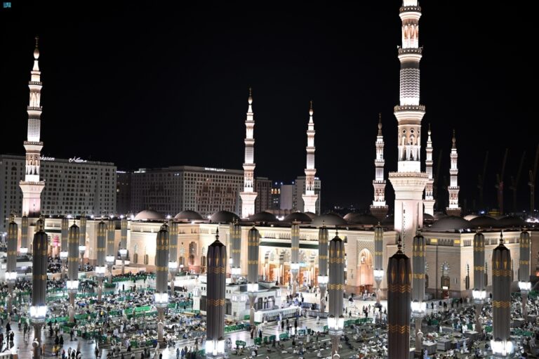 خلال-شهر-رجب.-أكثر-من-25-مليون-مصلٍّ-وزائر-في-المسجد-النبوي