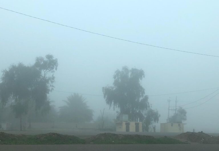 طقس-الصباح-الباكر.-ضباب-متباين-الشدة-على-أجزاء-من-8-مناطق