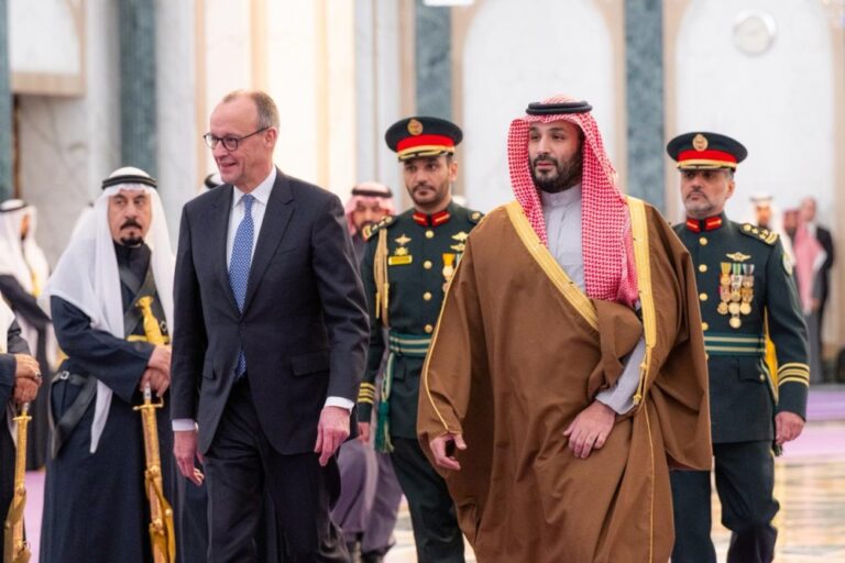 ولي-العهد-والمستشار-الألماني-يعقدان-جلسة-مباحثات-رسمية