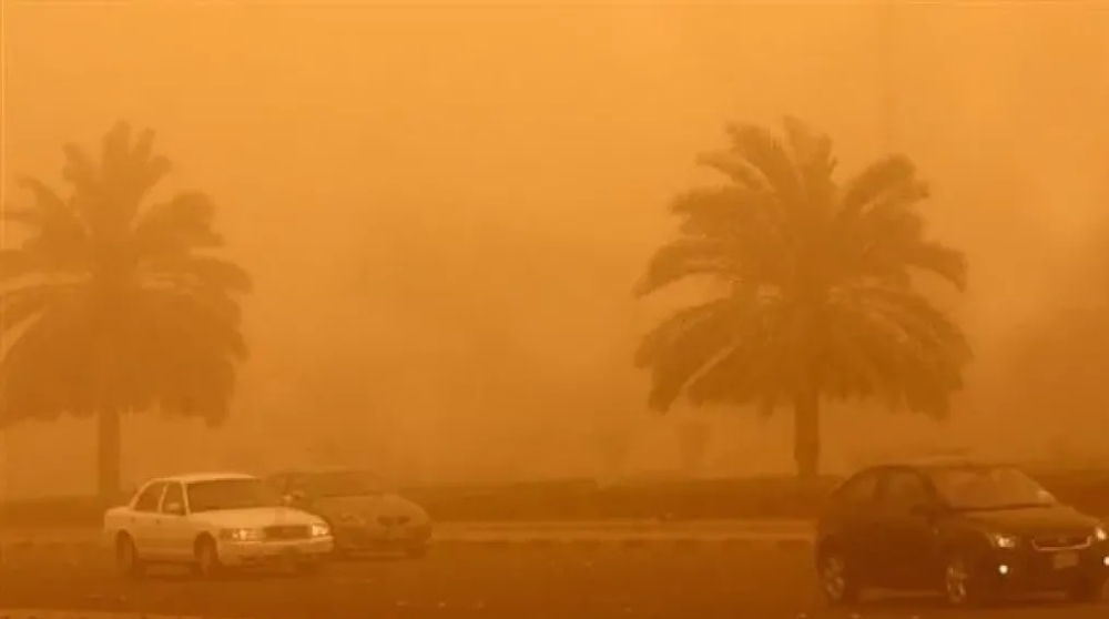 إنذار-أصفر.-أتربة-مثارة-على-أجزاء-من-منطقة-الرياض