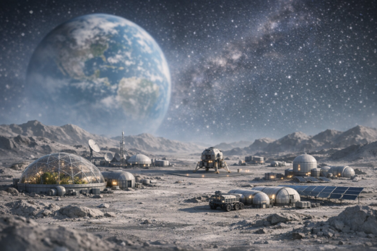 مخططات-“سبايس-إكس”.-إنشاء-“مدينة-قمرية”-وتأجيل-استكشاف-المريخ