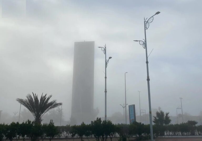 توقعات-طقس-الجمعة.-ضباب-ورياح-مثيرة-للأتربة-على-8-مناطق