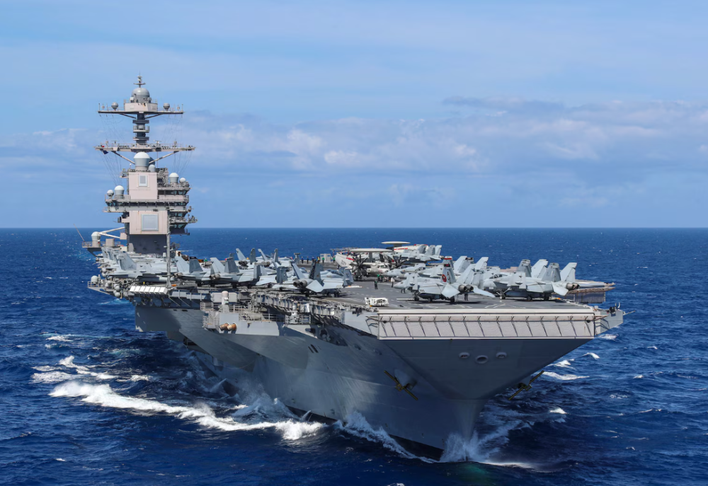 أمريكا-تنشر-حاملة-طائرات-ثانية-في-الشرق-الأوسط