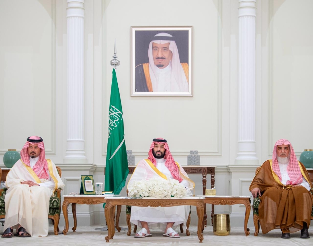 المدينة المنورة تشهد استقبال ولي العهد للمهنئين برمضان 11 ولي-العهد-يستقبل-المهنئين-بشهر-رمضان-في-المدينة-المنورة