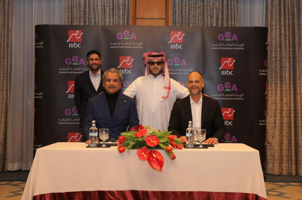 آل الشيخ يضع بصمته على شراكة ترفيهية كبرى بين هيئة الترفيه وMBC مصر. 7 برعاية-تركي-آل-الشيخ-…-توقيع-عقد-إنتاج-بين-هيئة-الترفيه-و”mbc-مصر”