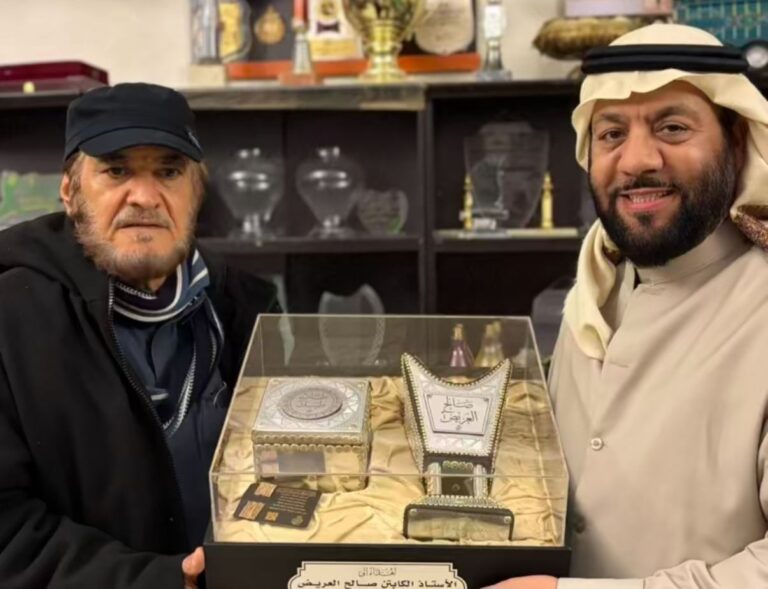 تكريم الأستاذ الكابتن صالح العريض بجائزة صُنّاع الترفية الفخرية