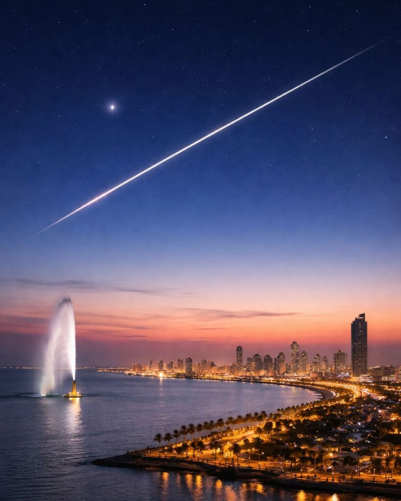 سماء جدة تشهد عبورًا مرئيًا لمحطة الفضاء الدولية فجر الجمعة 31 سماء-جدة-تشهد-عبورًا-مرئيًا-لمحطة-الفضاء-الدولية-فجر-الجمعة