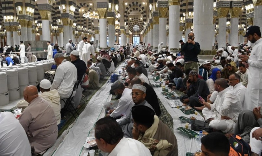 أكثر من 9 ملايين وجبة إفطار في المسجد النبوي خلال رمضان 57 أكثر-من-9-ملايين-وجبة-إفطار-في-المسجد-النبوي-خلال-رمضان