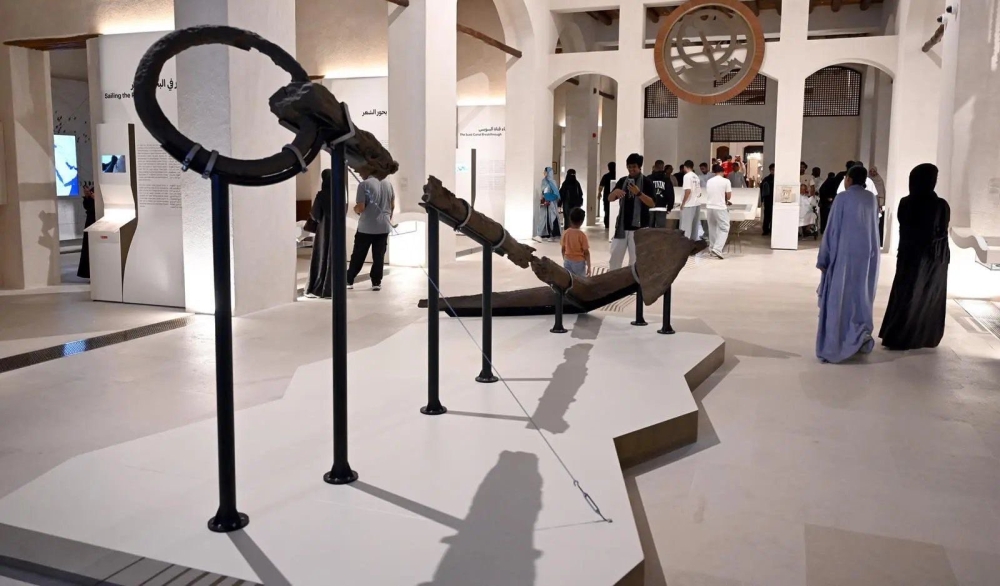 معرض "كنوز غارقة".. نظرة على رحلات البشر والأدلة التاريخية بالبحر الأحمر 22 معرض-“كنوز-غارقة”.-نظرة-على-رحلات-البشر-والأدلة-التاريخية-بالبحر-الأحمر