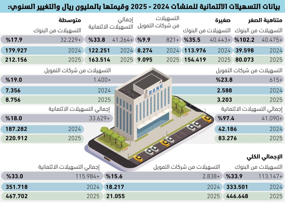 البنوك تضاعف تمويل المنشآت متناهية الصغر بزيادة 102% 71 البنوك-تضاعف-تمويل-المنشآت-متناهية-الصغر-بزيادة-102%