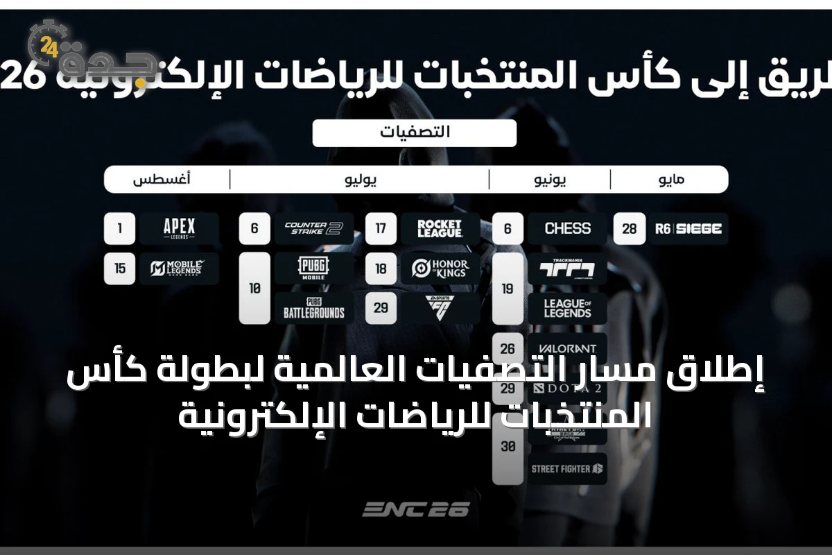 إطلاق مسار التصفيات العالمية لبطولة كأس المنتخبات للرياضات الإلكترونية