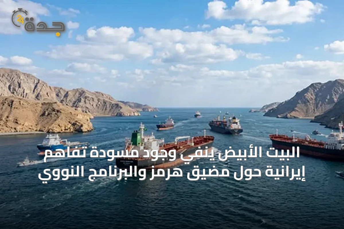 البيت الأبيض ينفي وجود مسودة تفاهم إيرانية حول مضيق هرمز والبرنامج النووي