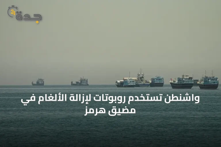 واشنطن تستخدم روبوتات لإزالة الألغام في مضيق هرمز