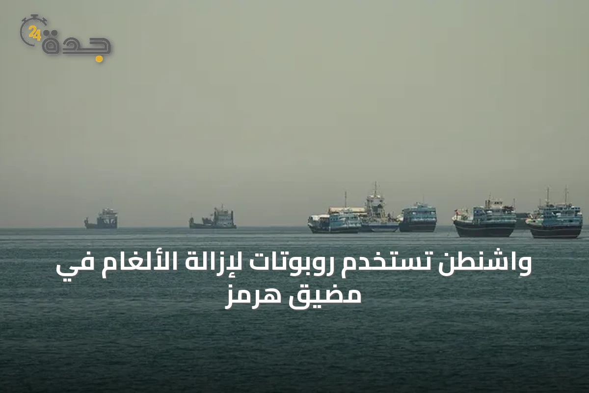 واشنطن تستخدم روبوتات لإزالة الألغام في مضيق هرمز