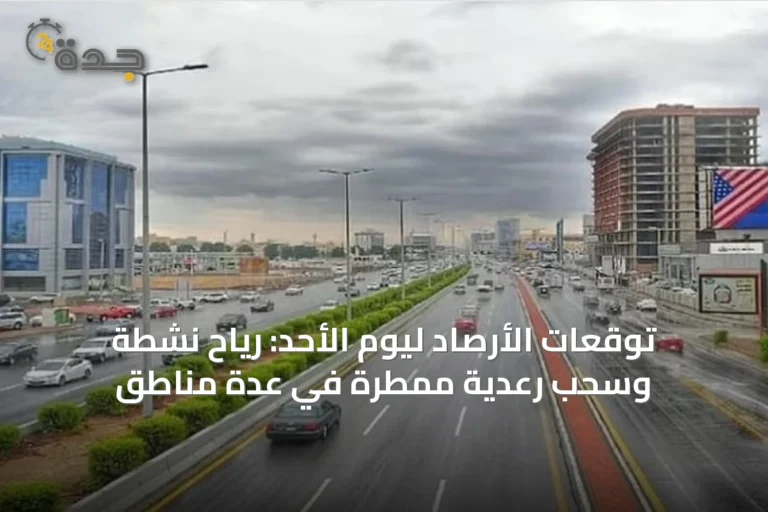 توقعات الأرصاد ليوم الأحد: رياح نشطة وسحب رعدية ممطرة في عدة مناطق