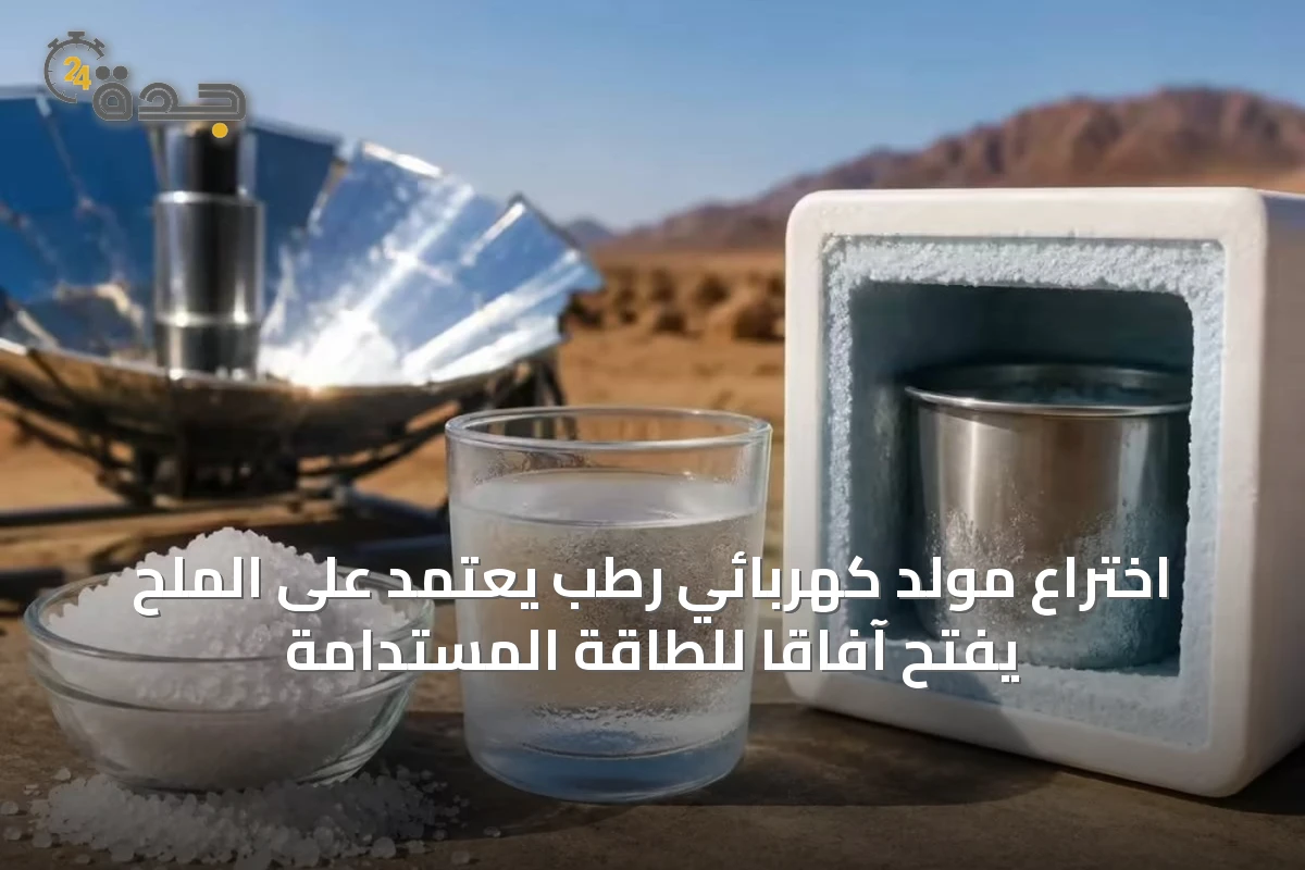 اختراع مولد كهربائي رطب يعتمد على الملح يفتح آفاقاً للطاقة المستدامة