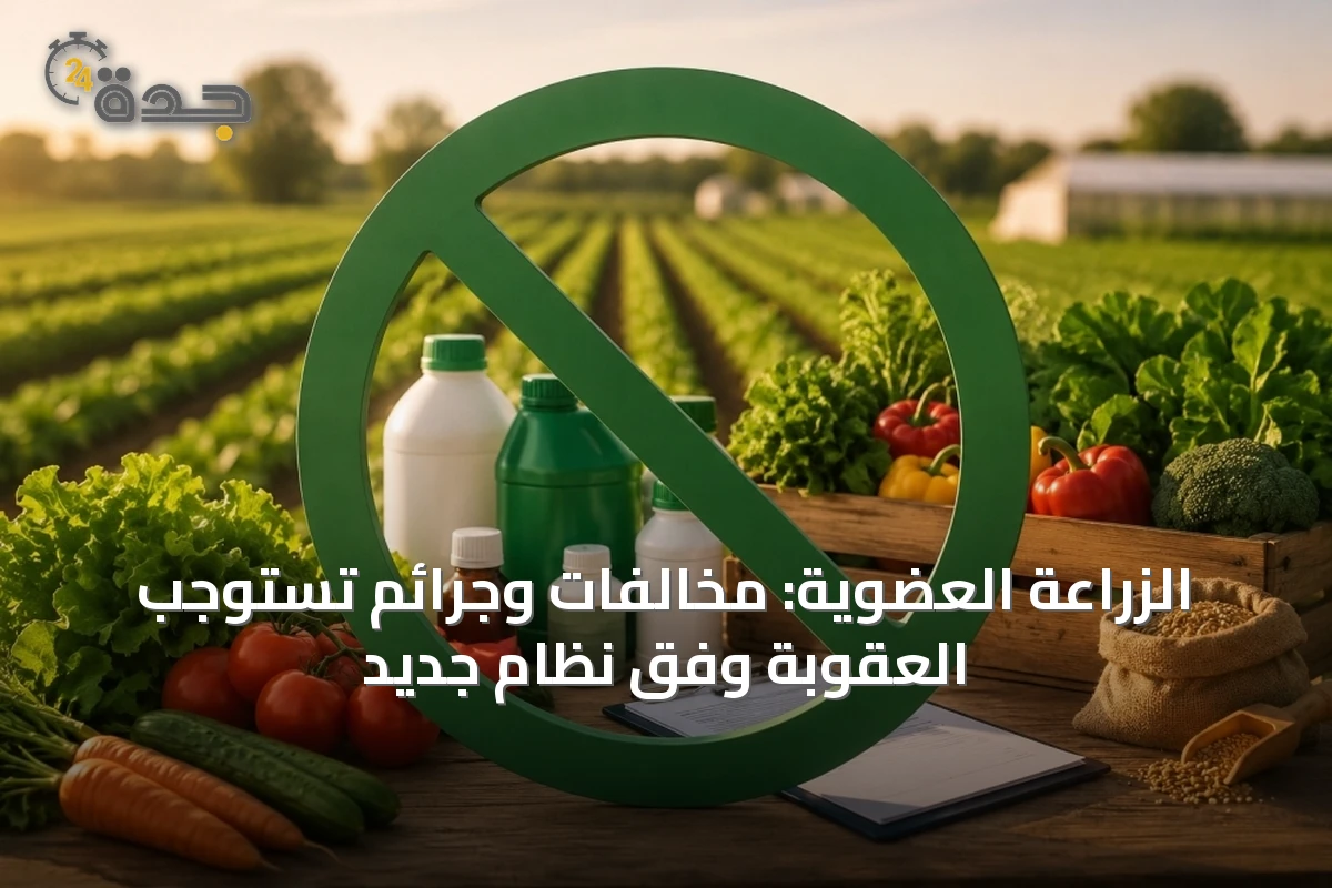 الزراعة العضوية: مخالفات وجرائم تستوجب العقوبة وفق نظام جديد