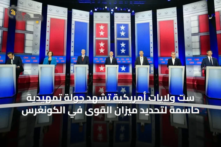 ست ولايات أمريكية تشهد جولة تمهيدية حاسمة لتحديد ميزان القوى في الكونغرس