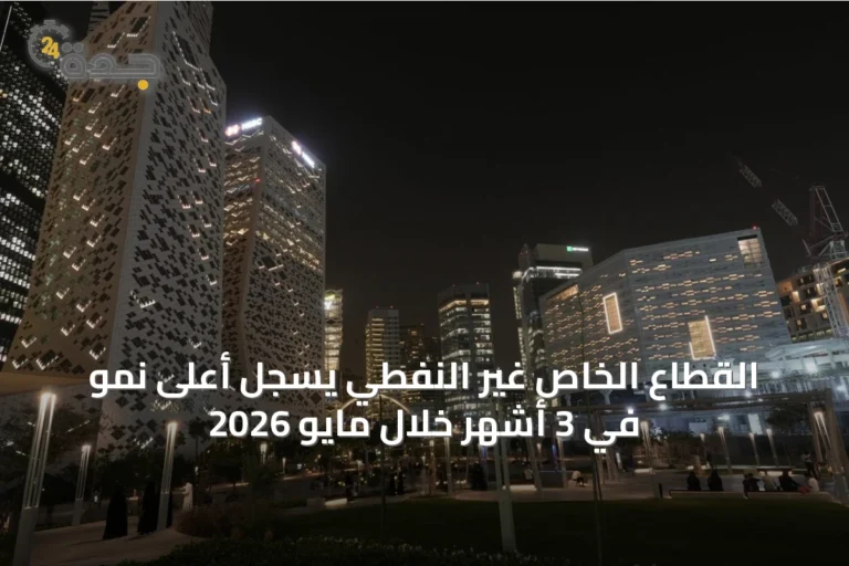 القطاع الخاص غير النفطي يسجل أعلى نمو في 3 أشهر خلال مايو 2026