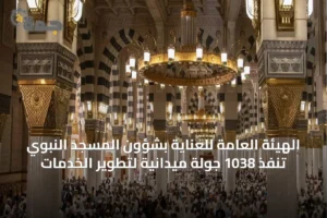 الهيئة العامة للعناية بشؤون المسجد النبوي تنفذ 1038 جولة ميدانية لتطوير الخدمات 3 article 32706