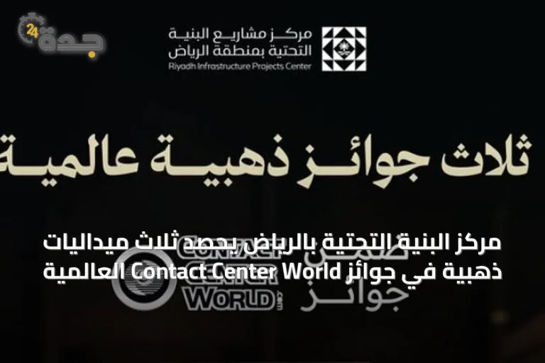 مركز البنية التحتية بالرياض يحصد ثلاث ميداليات ذهبية في جوائز Contact Center World العالمية