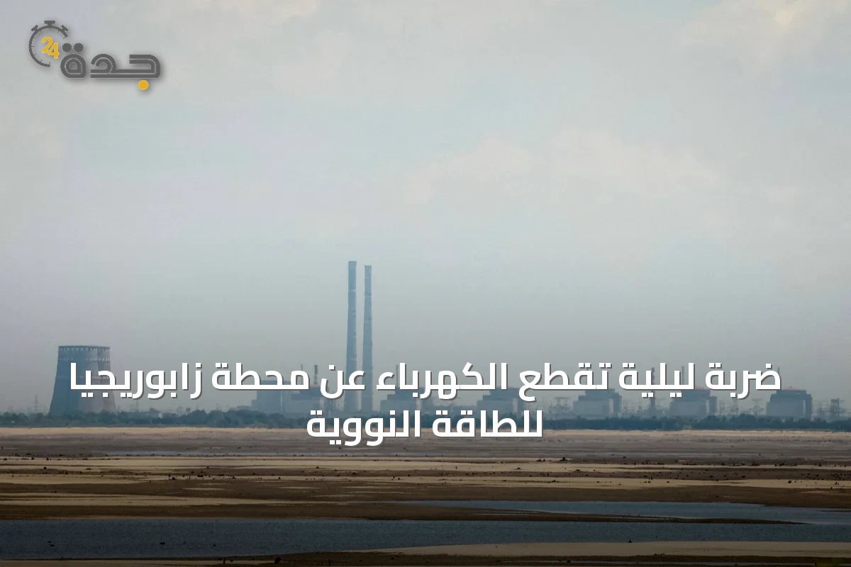 ضربة ليلية تقطع الكهرباء عن محطة زابوريجيا للطاقة النووية