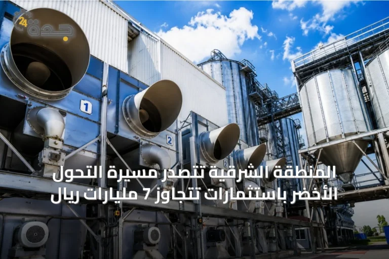 المنطقة الشرقية تتصدر مسيرة التحول الأخضر باستثمارات تتجاوز 7 مليارات ريال