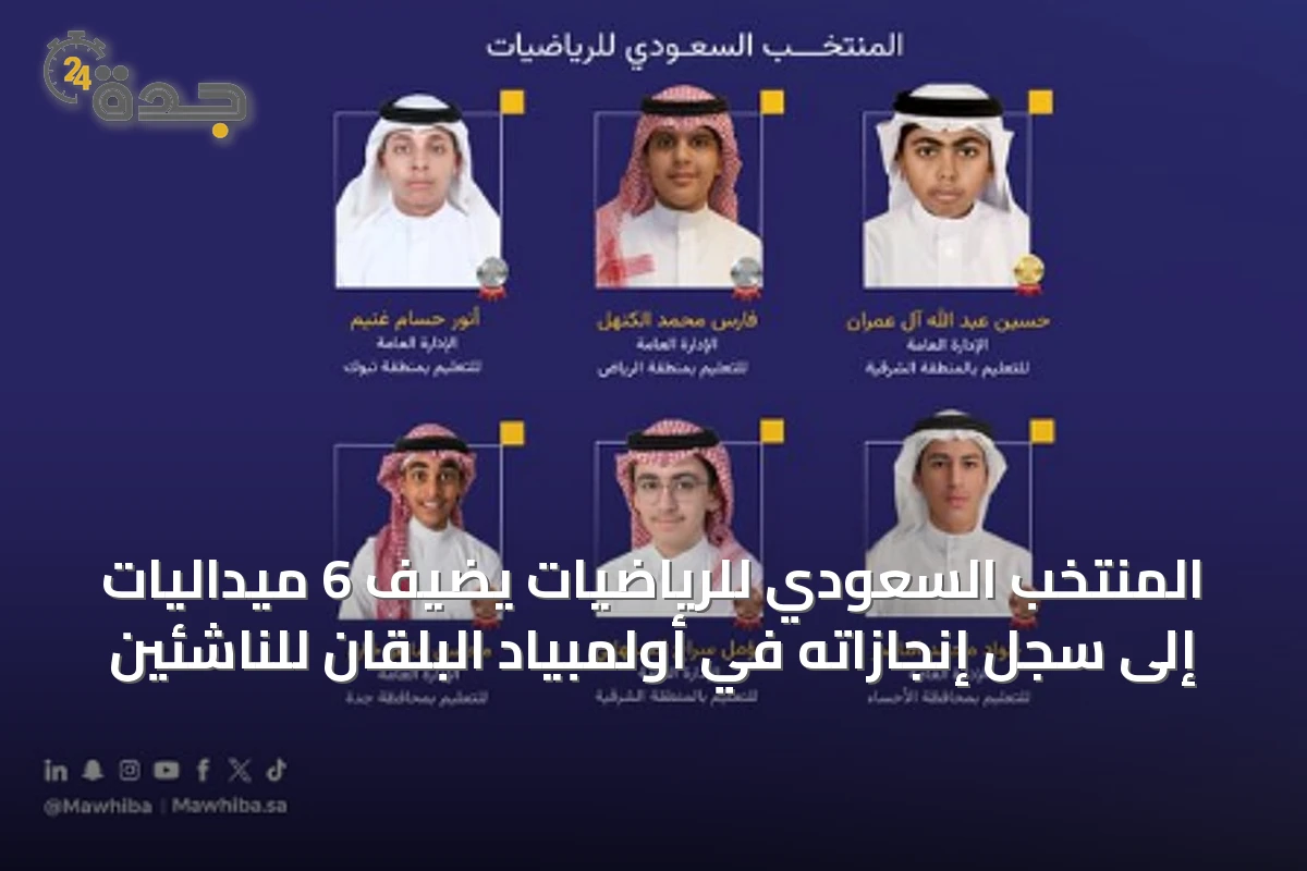 المنتخب السعودي للرياضيات يضيف 6 ميداليات إلى سجل إنجازاته في أولمبياد البلقان للناشئين