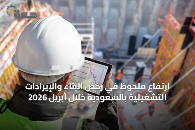ارتفاع ملحوظ في رخص البناء والإيرادات التشغيلية بالسعودية خلال أبريل 2026