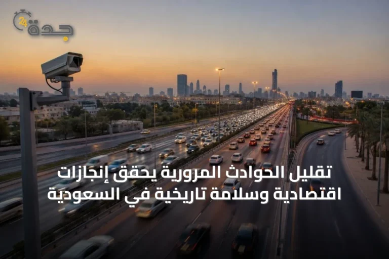 تقليل الحوادث المرورية يحقق إنجازات اقتصادية وسلامة تاريخية في السعودية