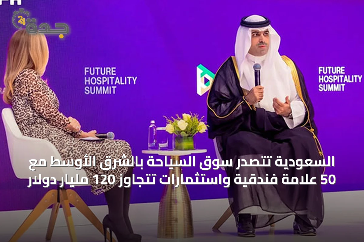السعودية تتصدر سوق السياحة بالشرق الأوسط مع 50 علامة فندقية واستثمارات تتجاوز 120 مليار دولار